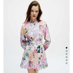 Zara floral dress